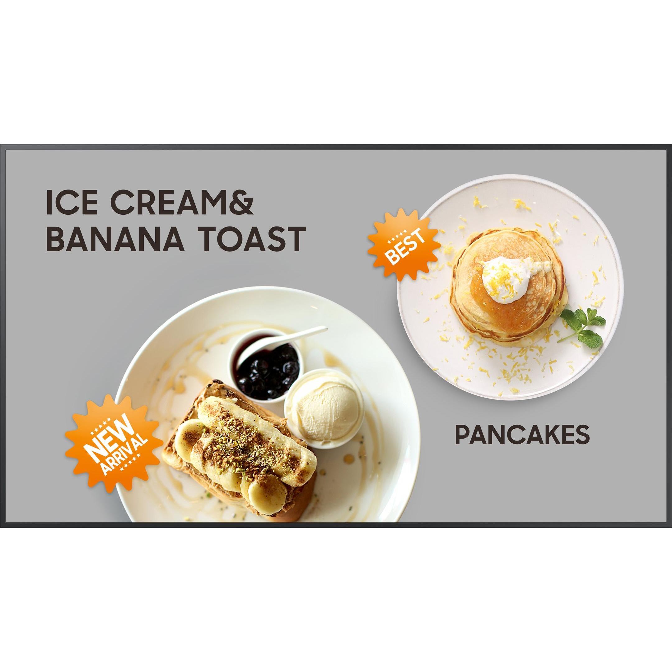 Samsung QM32C (1920 x 1080 Pixel, 32"), Digital Signage, Schwarz