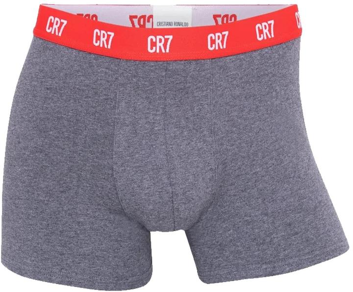 Immagine prodotto CR7 Unterhosen, 5er-Pack Grau/Navy/Rot, XL (XL, Confezione da 5 pezzi)