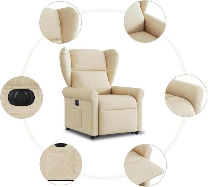 Actual product image vidaXL Relaxsessel mit Aufstehhilfe