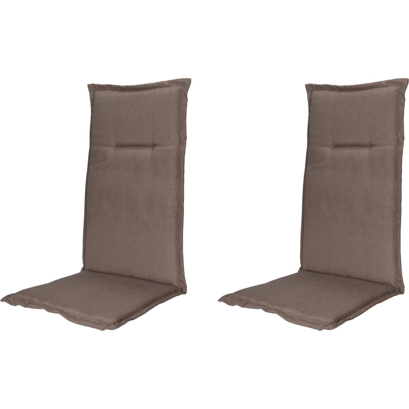 Mojawo, Sitzkissen, Hochlehner Stuhlauflage Stuhlpolster Sitzauflage Auflage L120xB50xH6cm