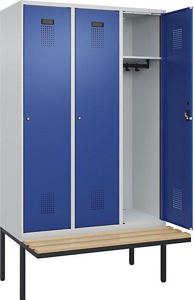 Actual product image kaiserkraft Evolo PLUS bench locker (120 cm, 212 cm)