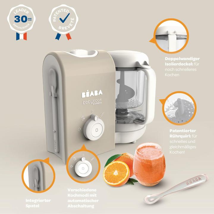 Image du produit Beaba Naujiena! Babycook Express Trintuvas-Garintuvas Terre D'Argile