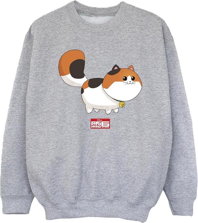 Actual product image Disney Girls Big Hero 6 Baymax Kitten Pose Sweatshirt (152, 158)