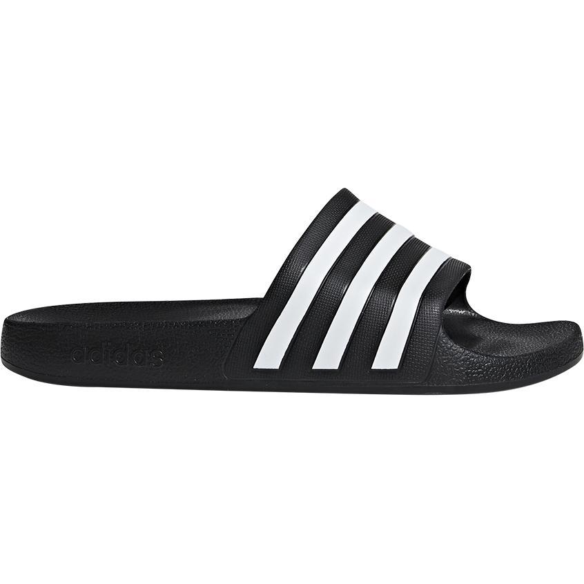 adidas, Herren, Hausschuhe, Adilette Aqua, Schwarz, (46)