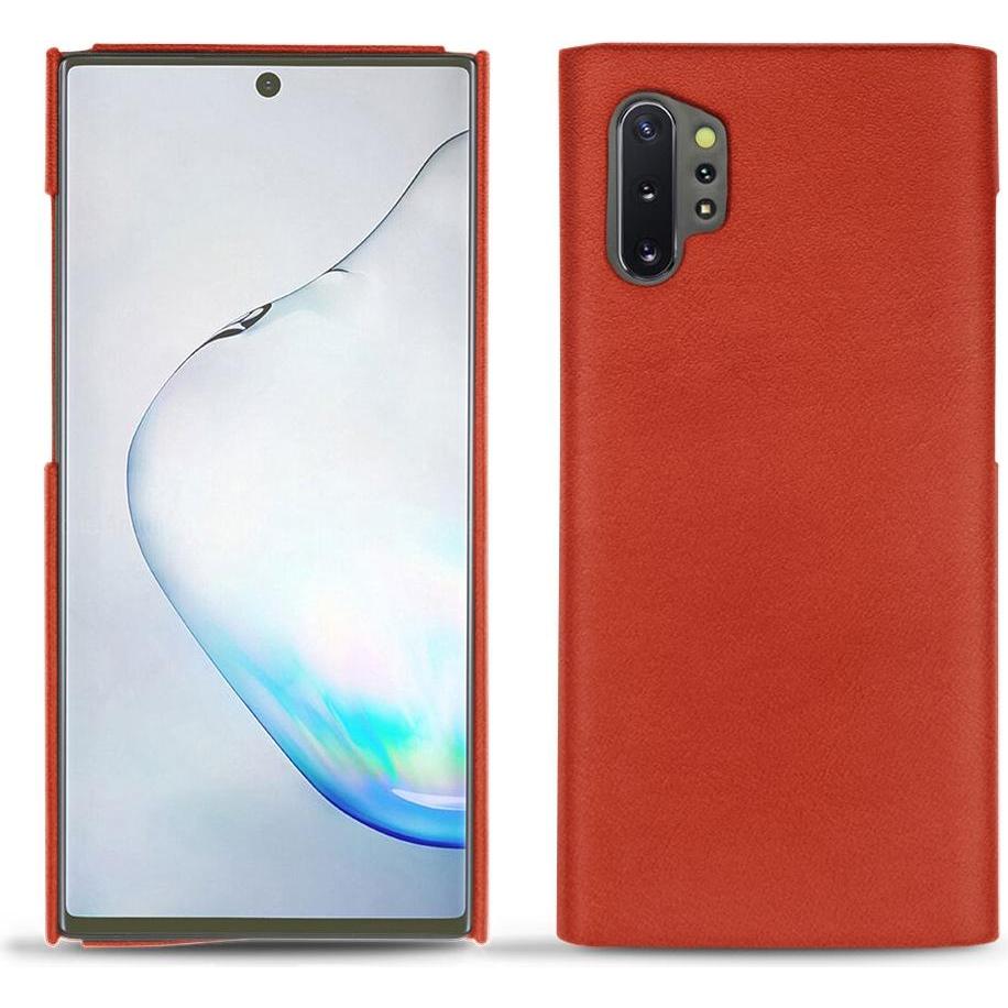 Noreve Lederschutzhülle (Samsung Galaxy Note 10+), Smartphone Hülle, Orange