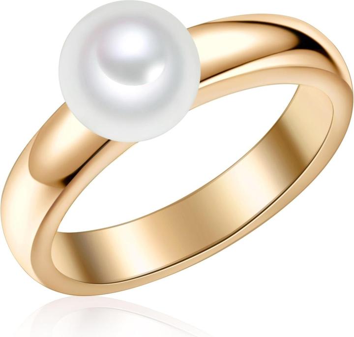 Immagine prodotto Valero Pearls Perle d'acqua dolce d'argento da donna coltivate in oro giallo - 11922 (54, 925 Argento)