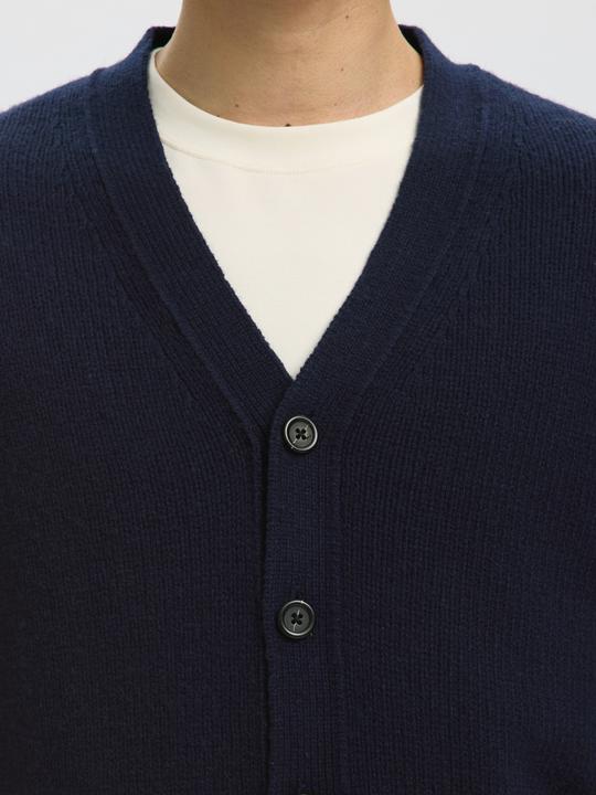 Actual product image Selected Relaxed fit cardigan (XL)