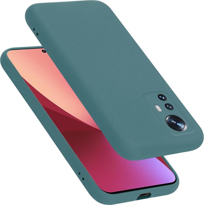 Produktbild Cadorabo TPU Liquid Silicone Case Hülle für Xiaomi 12 / 12X (Xiaomi 12X)