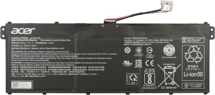 Actual product image Acer KT.0030G.020 (3 cubicles, 4471 mAh)