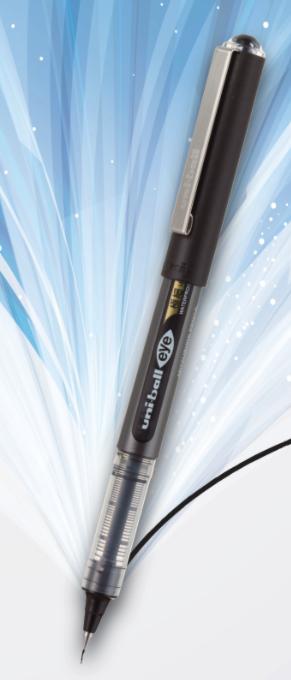 Actual product image Uni-ball Eye (Black, 1 x)