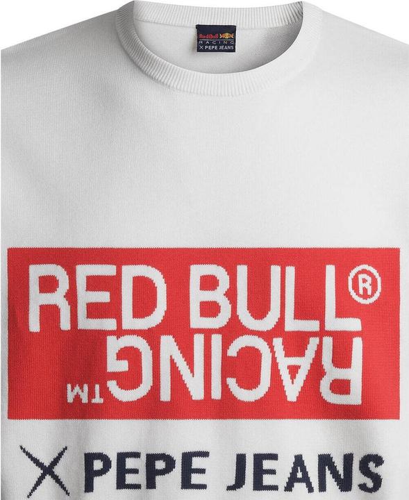 Produktbild Pepe Jeans RBR Intarsia Logo Strick Pullover mit Rundhalsausschnitt (XXL)