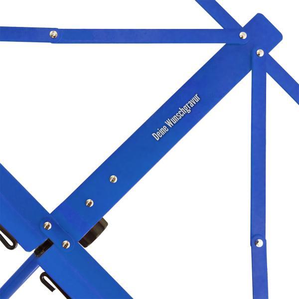 Produktbild keepdrum MUS3BL Notenständer Blau mit personalisierter Gravur