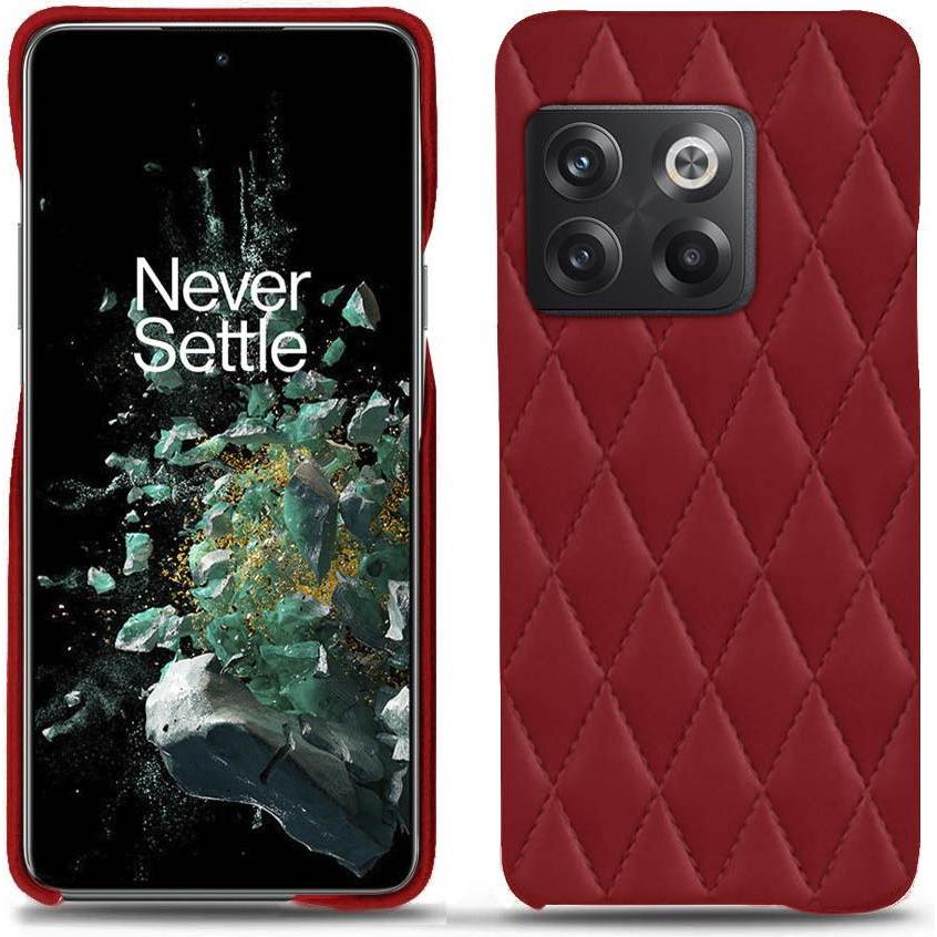 Noreve Lederschutzhülle (OnePlus 10T), Smartphone Hülle, Rot