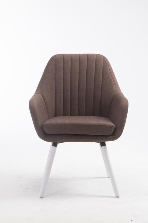 Produktbild Swisshandel24 Stuhl Florian Stoff Weiss