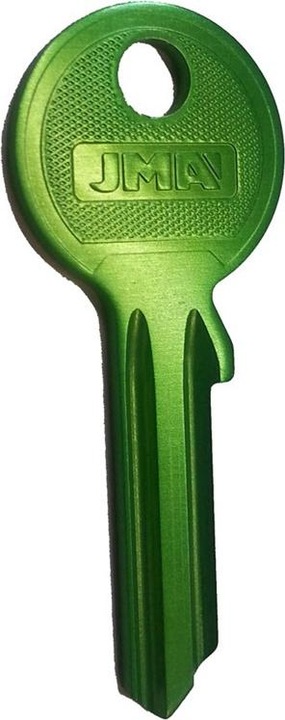 Actual product image JMA Blank Key Alium U-15d Univers Green