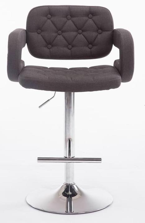 Produktbild Swisshandel24 2er Set Barhocker Dublin Stoff, dunkelgrau