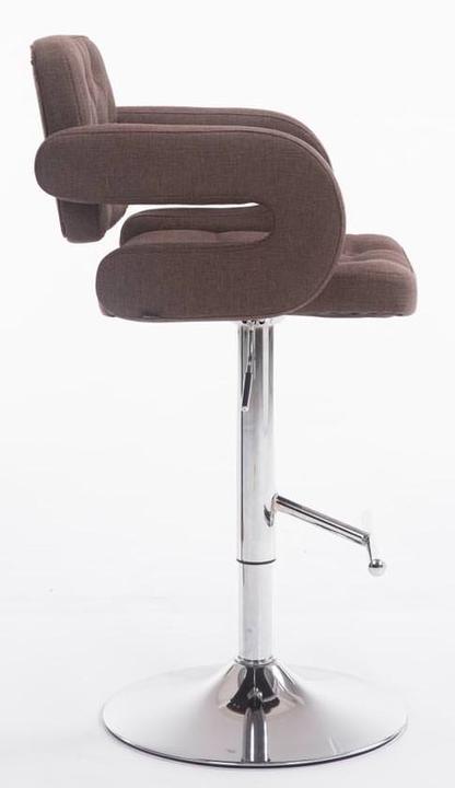 Produktbild Swisshandel24 2er Set Barhocker Dublin Stoff, braun