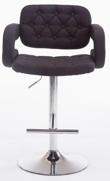Produktbild Swisshandel24 2er Set Barhocker Dublin Stoff, schwarz