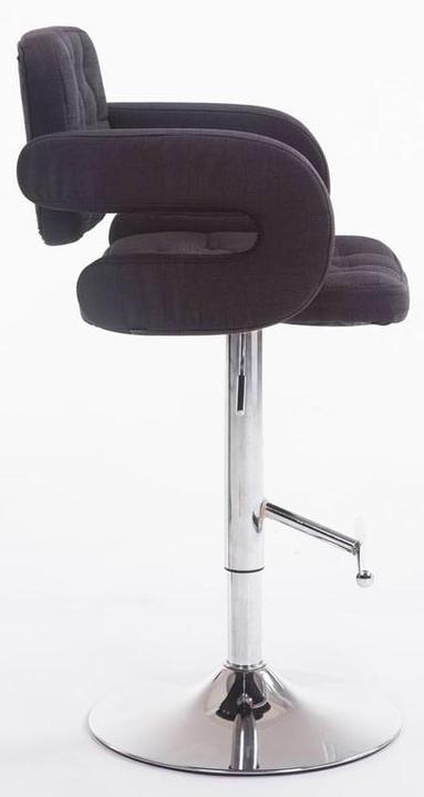 Produktbild Swisshandel24 2er Set Barhocker Dublin Stoff, schwarz