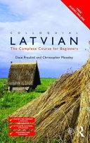 Produktbild Colloquial Latvian (Englisch, Christopher Moseley, Dace Prauliņš, 2015)