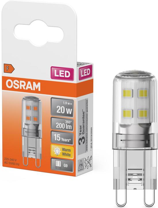 Actual product image Osram Pin (G9, 1.90 W, 200 lm, 1 x, F)