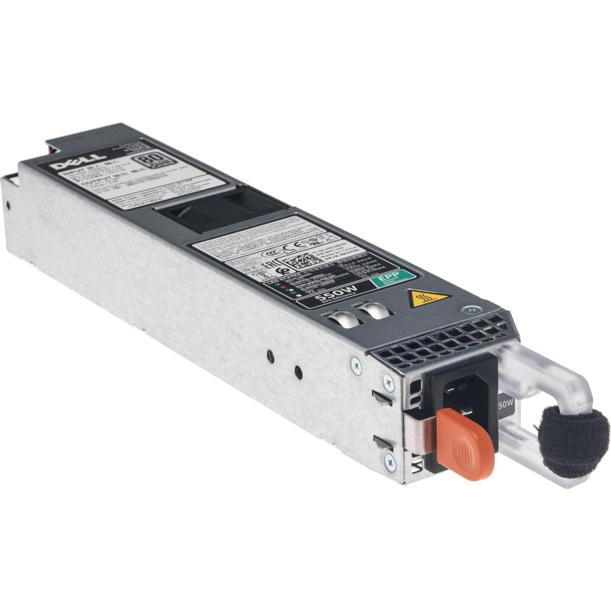 Dell PSU HOT-PLUG 550 WATT (550 W), PC Netzteil, Schwarz