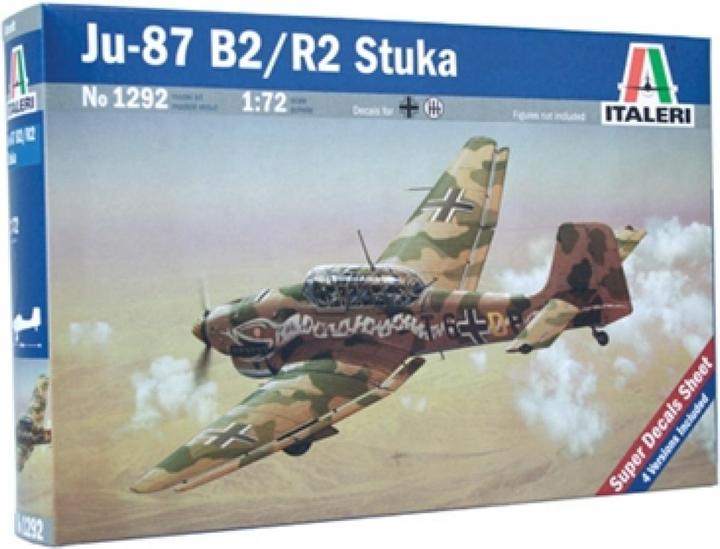 Actual product image Italeri Ju-87 B2 Stuka