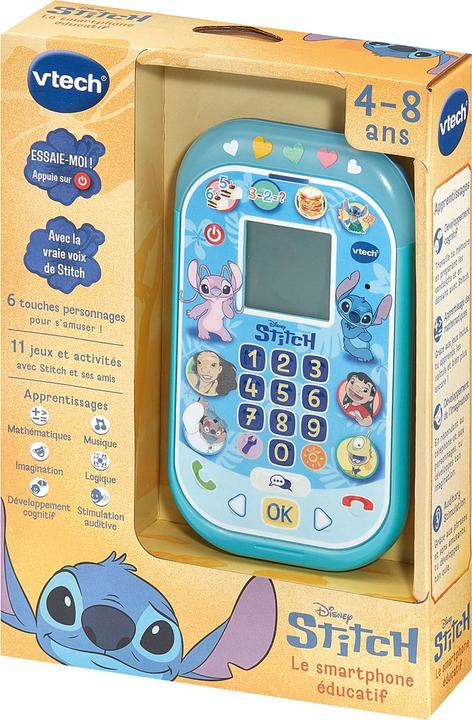 Image du produit VTech Stitch - Le smartphone éducatif (Français, 2 - 5 Années)