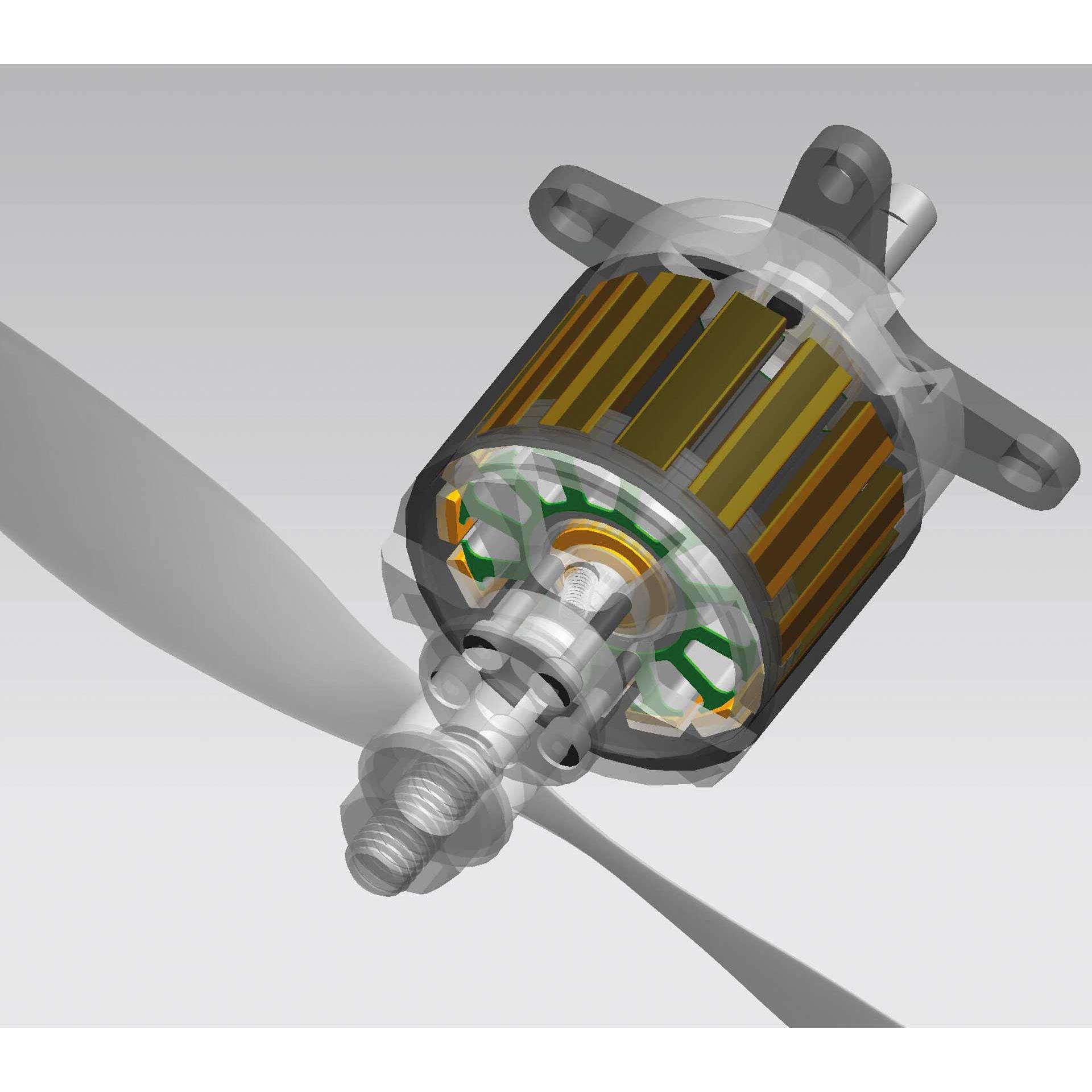 Thumbnail - Planet-Hobby joker 3548-4,5 v3 850 kv brushless motor