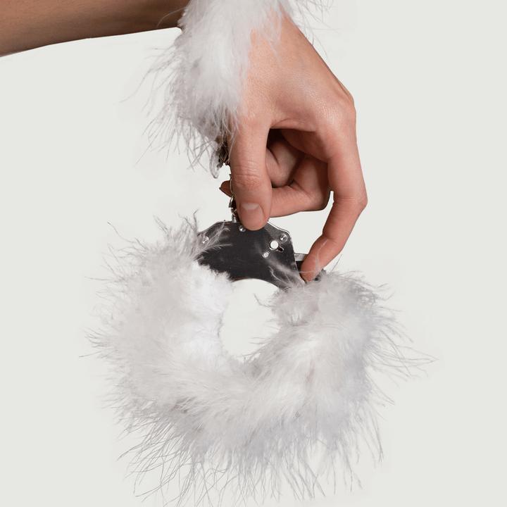 Produktbild Adrien Lastic Metal and Feather Handcuffs