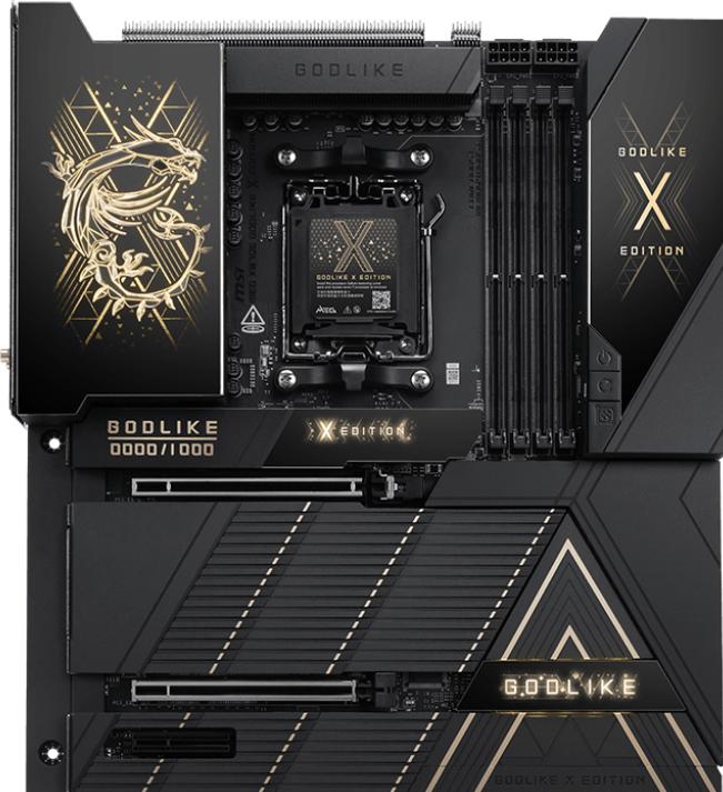 Produktbild MSI MEG X870E GodLike X Edition (AM5, AMD X870E, E-ATX)