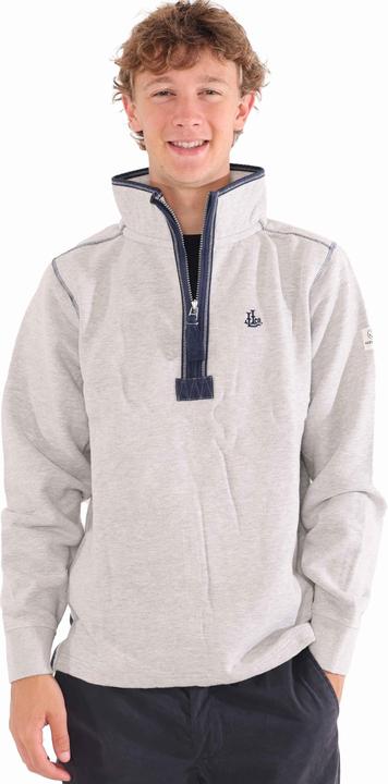 Actual product image Lazy Jacks Mens Quarter Zip Sweatshirt (S)