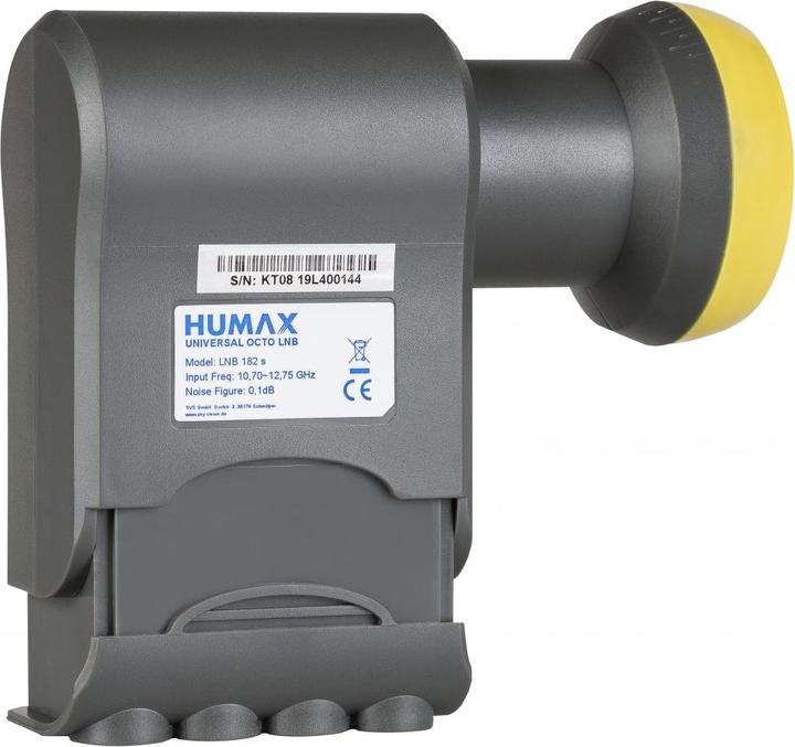 Immagine prodotto Humax LNB 182s - F - 4 cm - 60 mm - 135 mm - 115 mm - 470 g (Polpo LNB, 40mm)