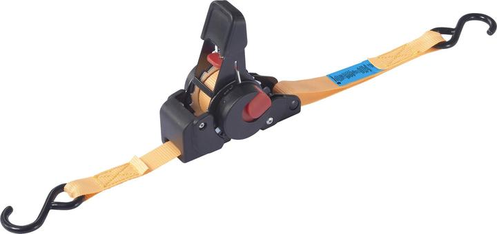 Immagine prodotto Toolcraft TO-8689776 Cinghia di tensionamento auto-retrattile Forza di trazione LC per il fissaggio (singolo)