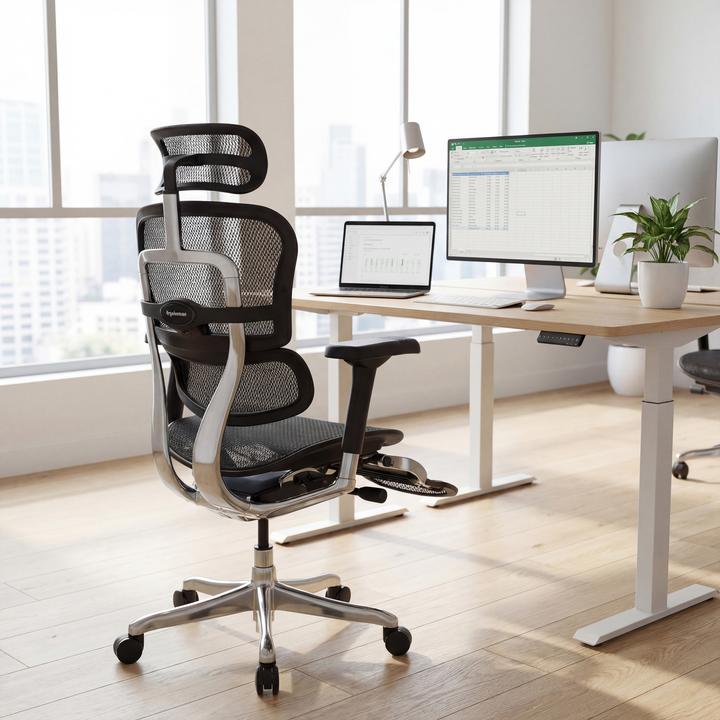 Produktbild Hjh Office Ergohuman Plus Legpro Gen3 (48 - 58 cm)