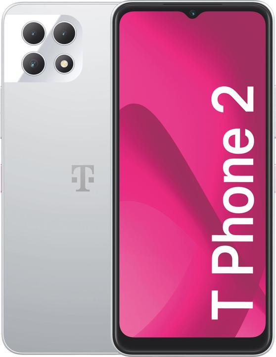 Telekom TDG T Phone 2 grigio 3230 16,51 cm 6,5 pollici (128 GB, Grigio artico, 6.60", 50 Mpx)