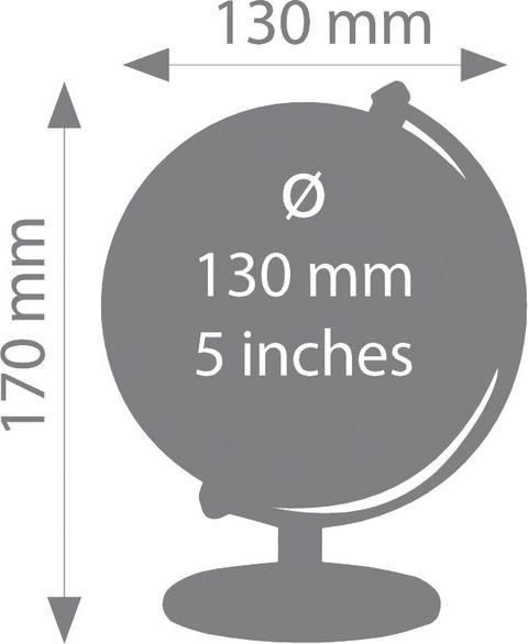 Image du produit Troika Globus GAGARIN (13 cm)