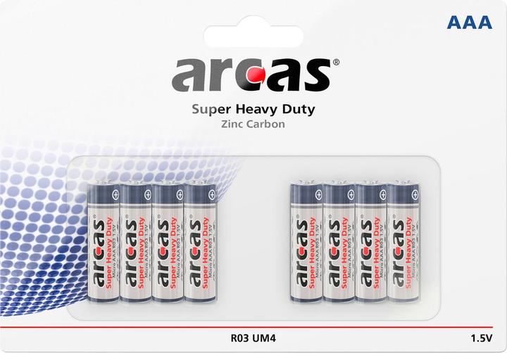 Produktbild Arcas R03, AAA Micro 8er Blister (8 Stk., AAA)