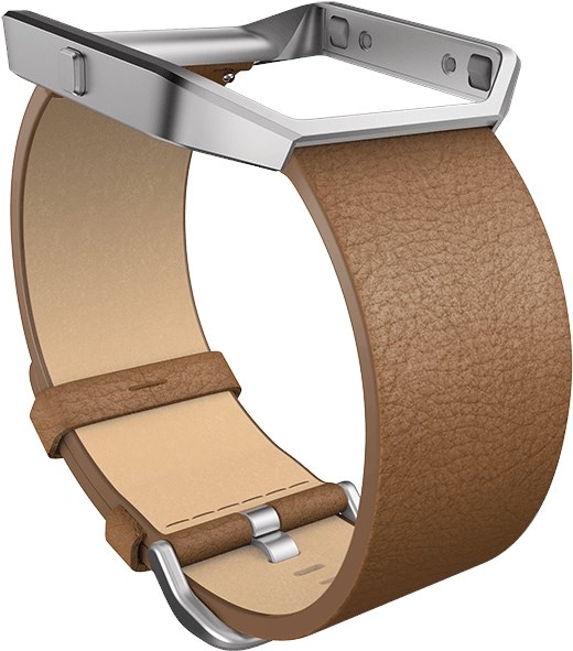 Produktbild Fitbit Blaze Lederarmband mit Rahmen (40 mm, Leder, Blaze)