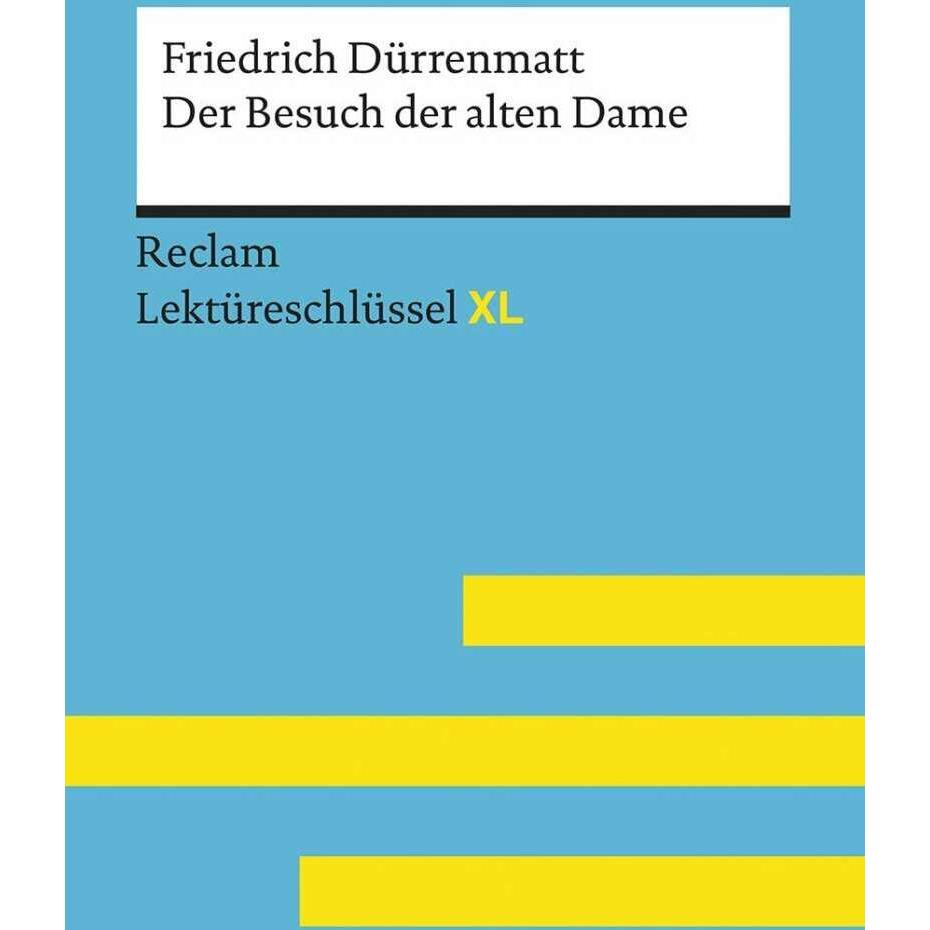 Thumbnail - Der Besuch der alten Dame von Friedrich Dürrenmatt: Lektüreschlüssel mit Inhaltsangabe, Schulbücher von Bernd Völkl
