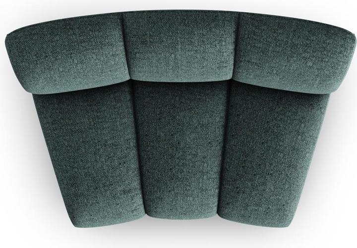 Actual product image Micadoni Modul Armless, "Lupine", 1 Seat, 154x95x70Made in Europe (2 person sofa, 3-seater, 4-seater)