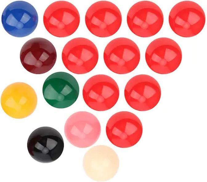 Actual product image Power Glide Snooker balls set 17 pack