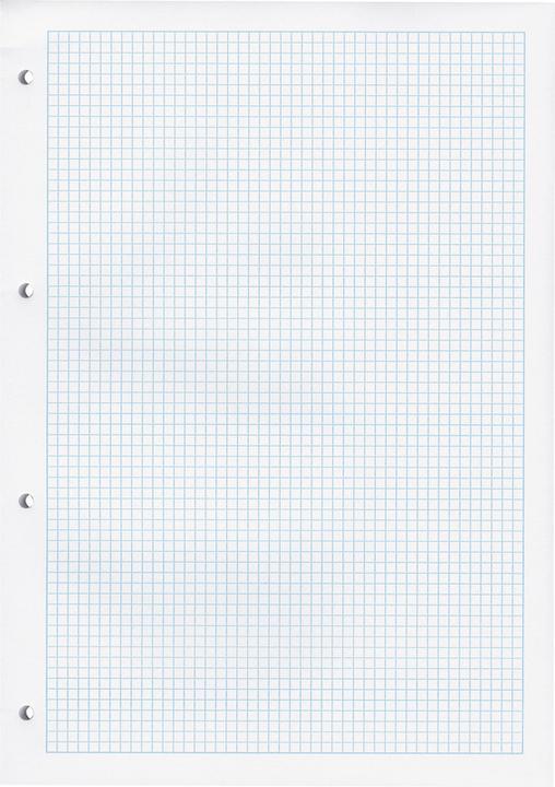 Elco Ringbuchblöcke (A4, Kariert, Kein Einband)