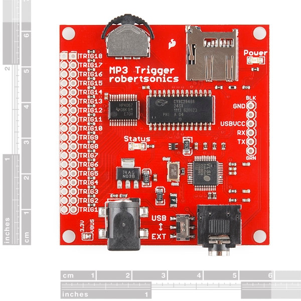 Produktbild SparkFun MP3 Trigger Audio Board