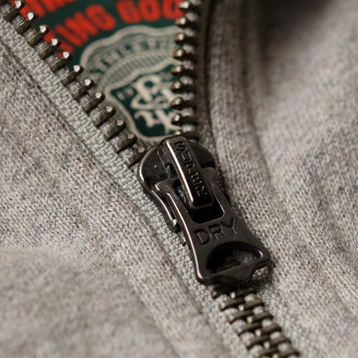 Immagine prodotto Superdry Giacca felpata Casual Vestibilità comoda Felpa con cappuccio atletica vintage con zip (XL)