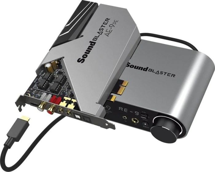 Actual product image Creative Sound Blaster AE-9PE (PCI-E x1)