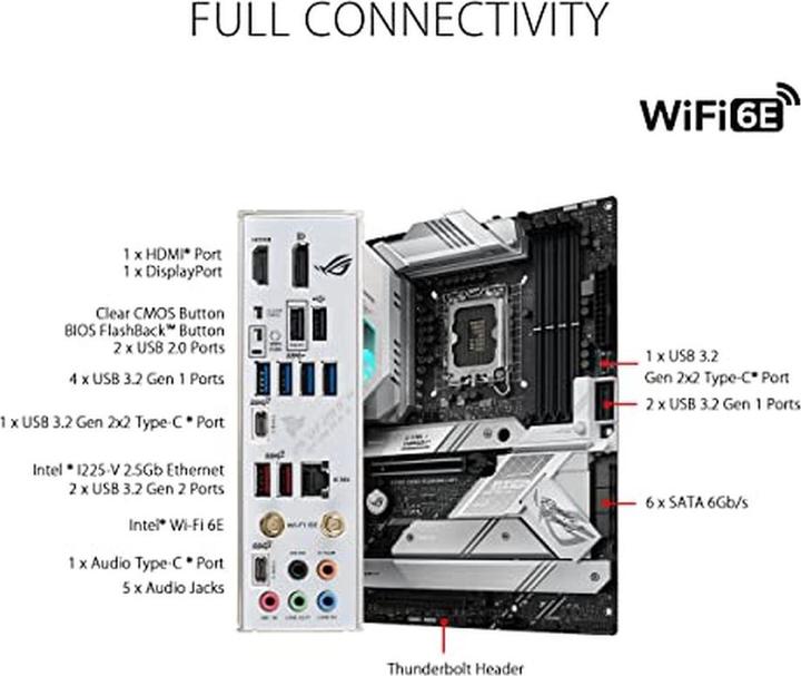 Immagine prodotto ASUS ROG Strix Z690-A Gaming Wifi (LGA 1700, Intel Z690H, ATX)