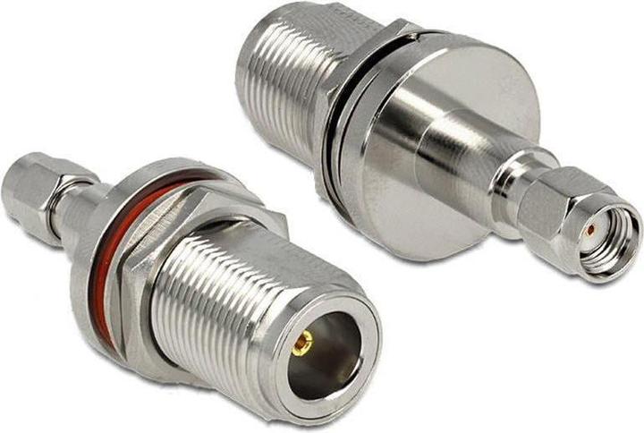 Actual product image Delock N female to RP-SMA male adapter