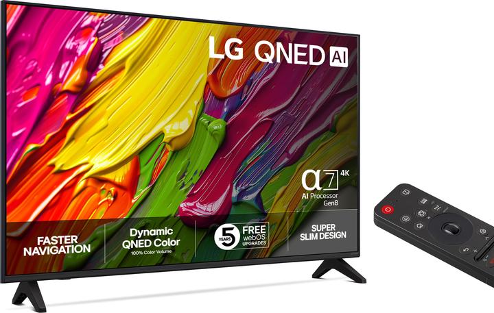 Actual product image LG 43QNED70A6A (43", QNED, 4K, 2025)