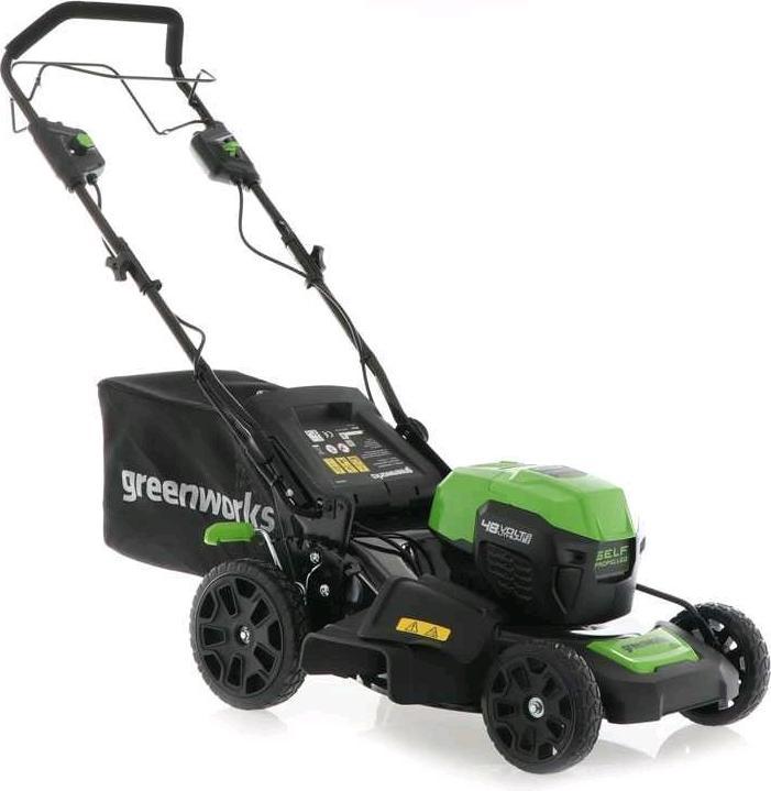 Image du produit Greenworks GD48LM46SP Tondeuse à gazon sans fil46 cm (Fonctionnement sur batterie)